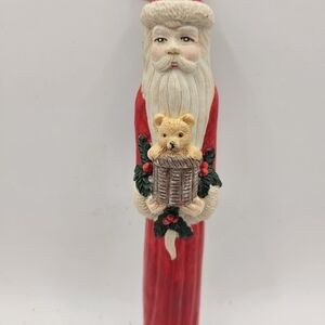 7 Inch Thin Santa Claus Christmas Tree Ornament